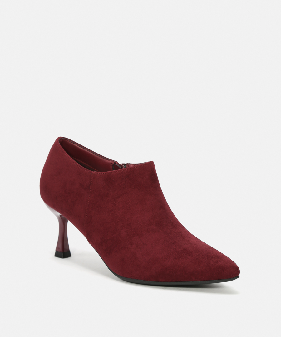 Zapatos tobilleros tacón image number null